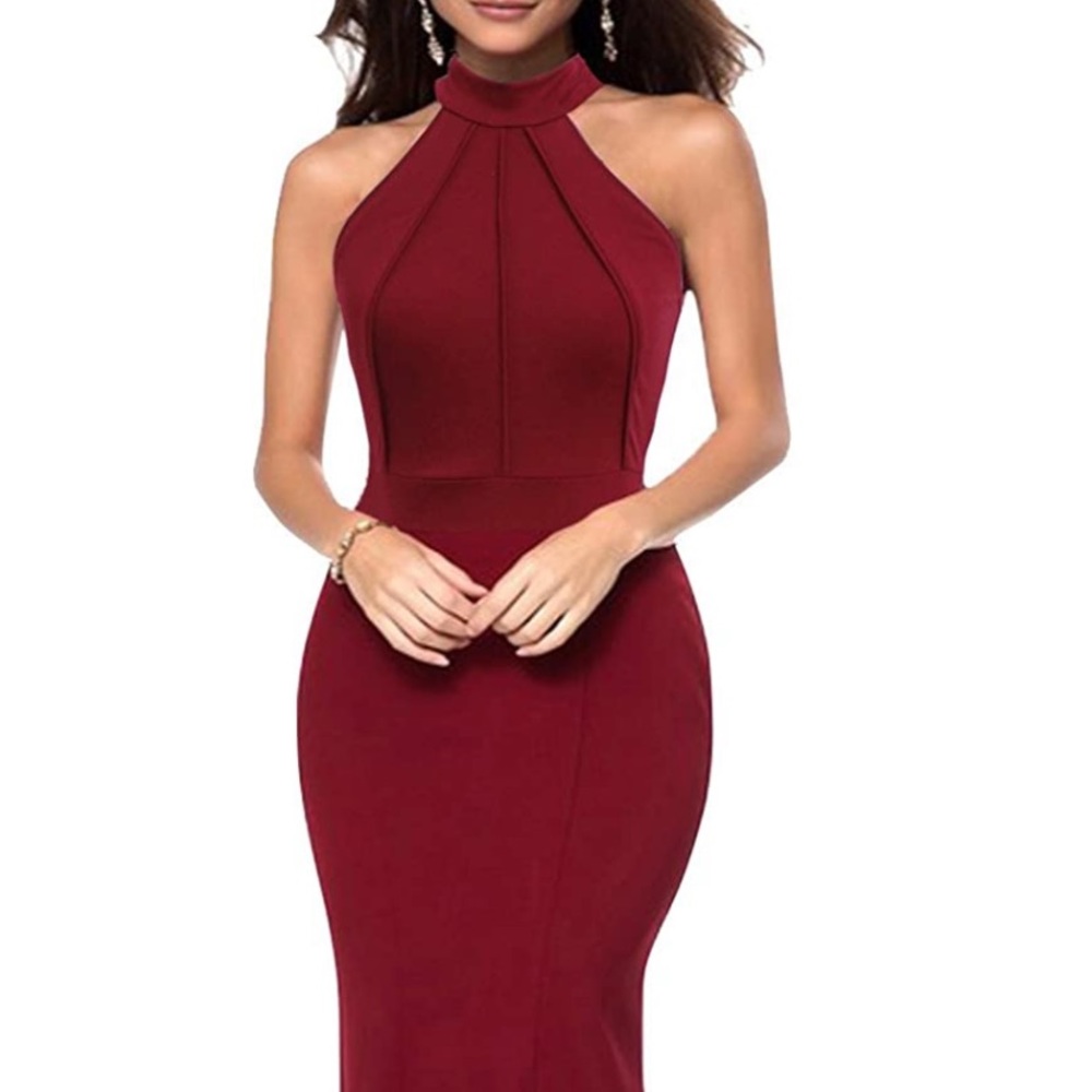 New in original packaging mermaid fit dress,$50 each (Burgundy, Blue or Green)
